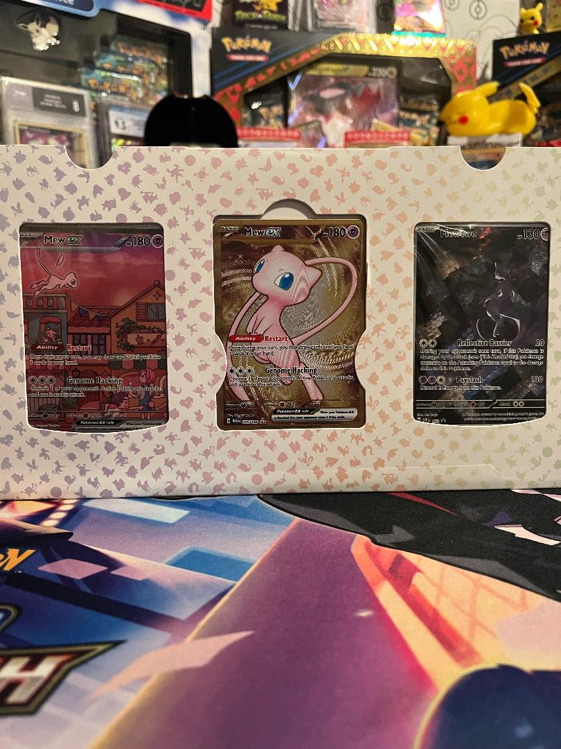 Mew & Mewtwo 151 Promotional Cards