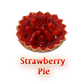 9 Inch Strawberry Pie 3 Wicks
